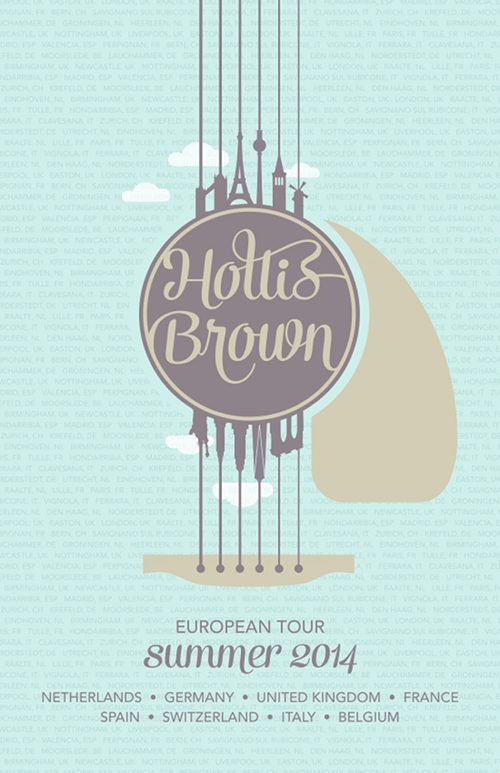 Hollis Brown embark on month-long European tour starting this weekend